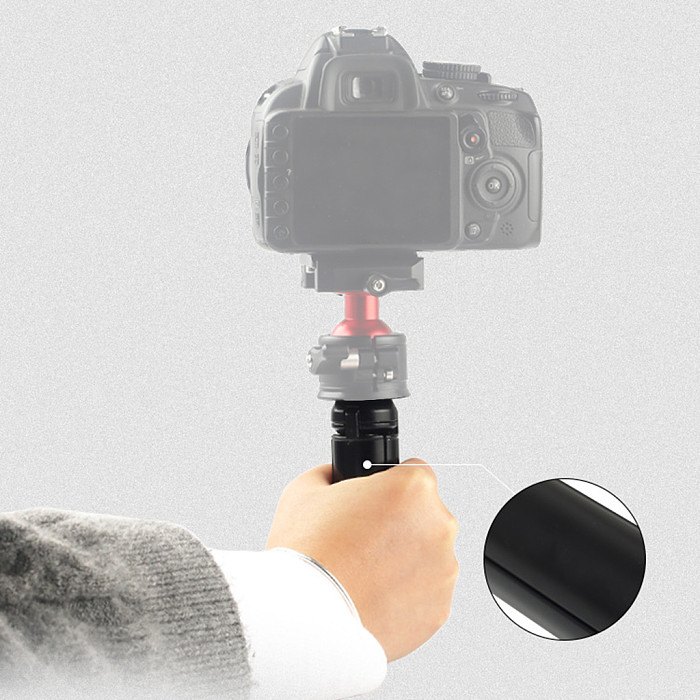 Aluminum Alloy Mini Tripod Mount Desktop Vlog Live Selfie Phone Stand 4k Action Cameras DLSR Stabilizer Support Max Load 5kg
