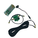 XT-XINTE MiNi Whip MF/HF/VHF SDR 100khz-30mhz Active Broadband Receiver Antenna Shortwave Receiving Device with Housing