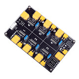 1PCS JHEMCU Ruibet 2-6S 6 Port LIPO Battery Charger Parallel Board XT30 XT60 Voltage Display LIPO Discharger Module for RC FPV Drone