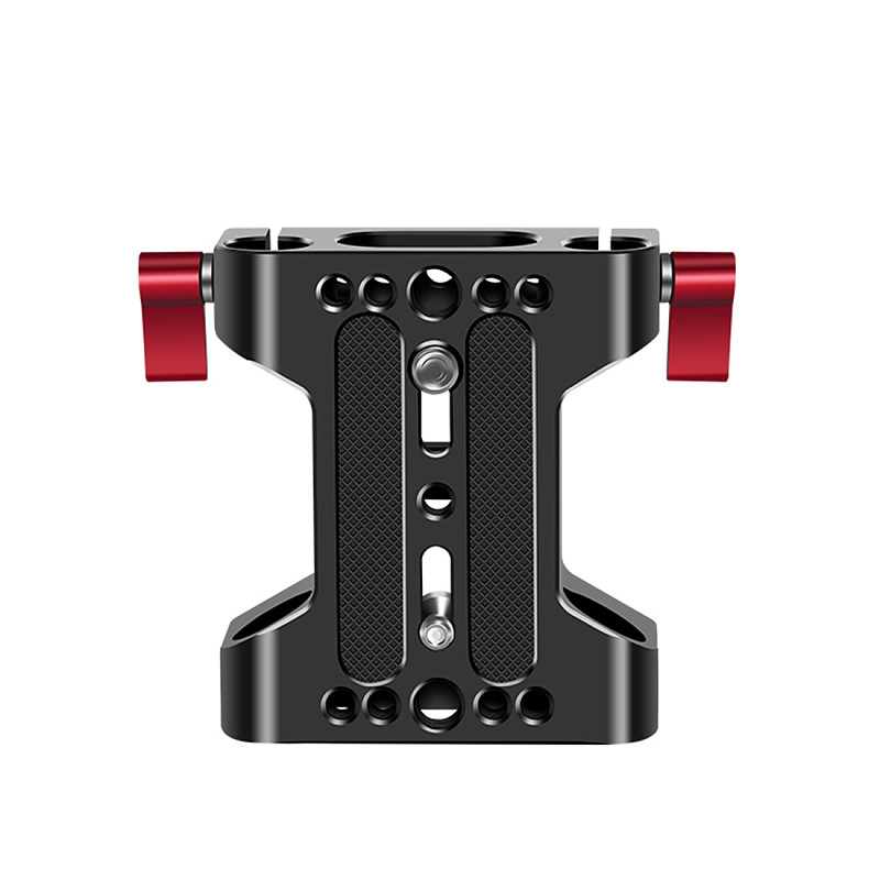 15mm Rod Rail Clamp Lens Support System Base Plate Quick Release for Canon Sony Camera Manfrotto Follow Focus Mattebox Slider