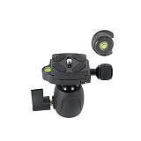 Mini 360 Angle Panoramic Rotation 1/4 3/8 Tripod Ball Head Tripod Ballhead Swivel Head For Canon For Nikon For Sony DSLR Camera