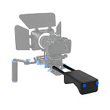 Universal Shoulder Pad for 15mm Rods Follow Focus Support System DSLR Camera Shoulder Shockproof Mount Bracket