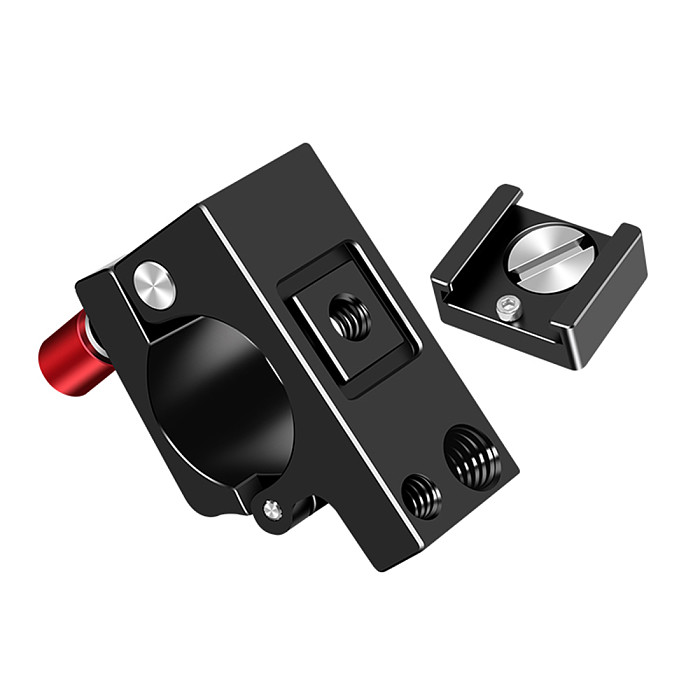 Aluminum 25mm Rod Clamp Monitor Mount Bracket Holder Clip Cold Shoe Adapter for DJI Ronin M Gimbal Stabilizer Accessories