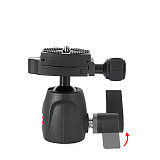 Mini 360 Angle Panoramic Rotation 1/4 3/8 Tripod Ball Head Tripod Ballhead Swivel Head For Canon For Nikon For Sony DSLR Camera