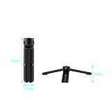 Universal Portable 1/4  Tripod Handle Grip Stabilizer Holder Stand for DJI Handheld Gimbal for zhiyun Crane Accessories