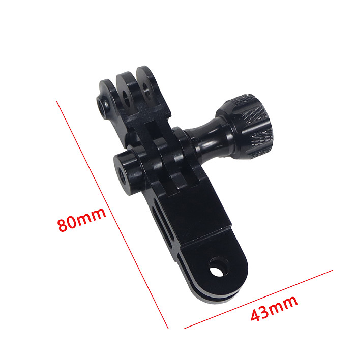 90 Degree Two Card Turn Three Card Slot Adjustment Arm GOPRO Card Slot Accessories For Insta360 ONE R/GOPRO HERO10 GOPRO All Series/DJI Osmo Action