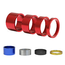4pcs Aluminum Alloy Bicycle Headset Washer Cycling for MTB Bike Bike Fork Stem Spacers Bicycle Top Tube Cap Headset Spacer Cover
