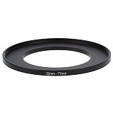 BGNing 52-77mm 72-77mm Lens Filter Adapter Ring Metal Magnifying Rings for Canon EOS Nikon Olympus Sony Pentax DSLR Camera