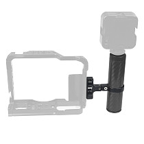 CNC SLR Camera Rabbit Cage Carbon Fiber Side Grip Protective Frame Universal Adjustable Horizontal and Vertical Multifunctional Portable Suitable for SLR Rabbit Cage