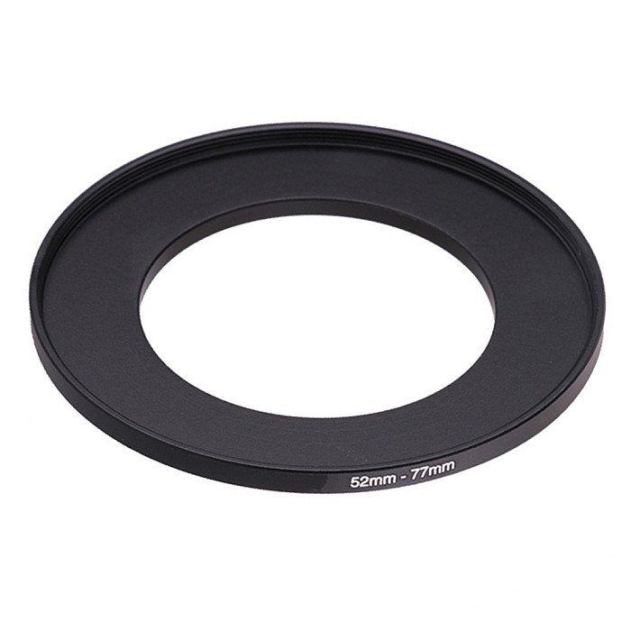 BGNing 52-77mm 72-77mm Lens Filter Adapter Ring Metal Magnifying Rings for Canon EOS Nikon Olympus Sony Pentax DSLR Camera