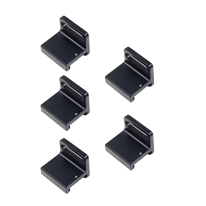 BGNing Quick Release Hot Shoe Mount Adapter Base w/ 1/4  Mounting Screw for DSLR Cameras Cage Flash Microphone Monitor Accessory