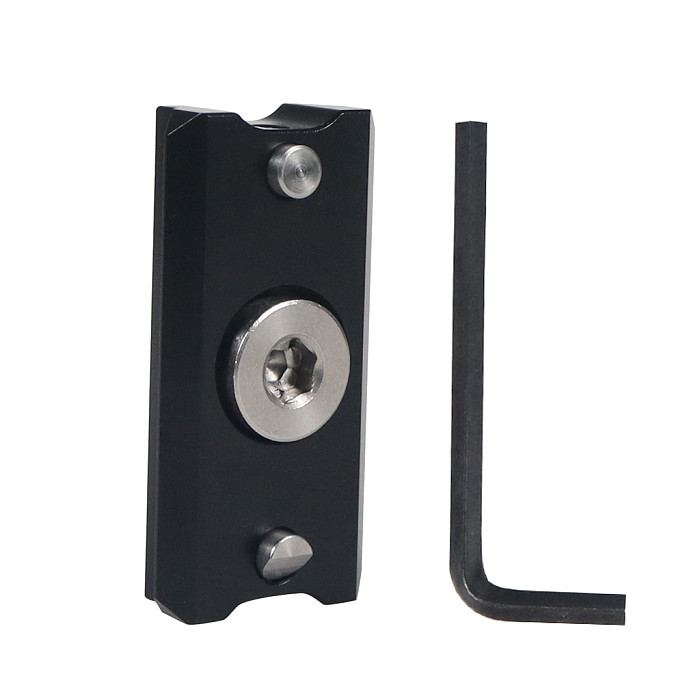 FEICHAO Safety Rail for NATO Quick Release 48mm/42/54/63mm for Anti-Off Top Handle Clamp Slider Adapter DSLR Camera Cage Part