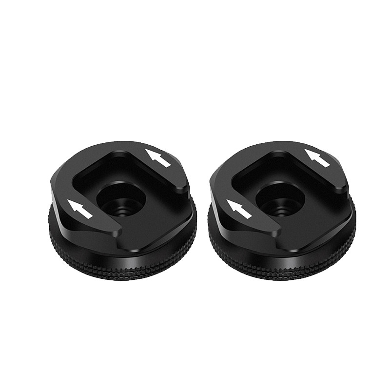 Universal DSLR 1/4  Tripod Mount Screw Microphone to Flash Hot Shoe Adapter Stand Bracket for DSLR Camera Cage Monitor Accessory