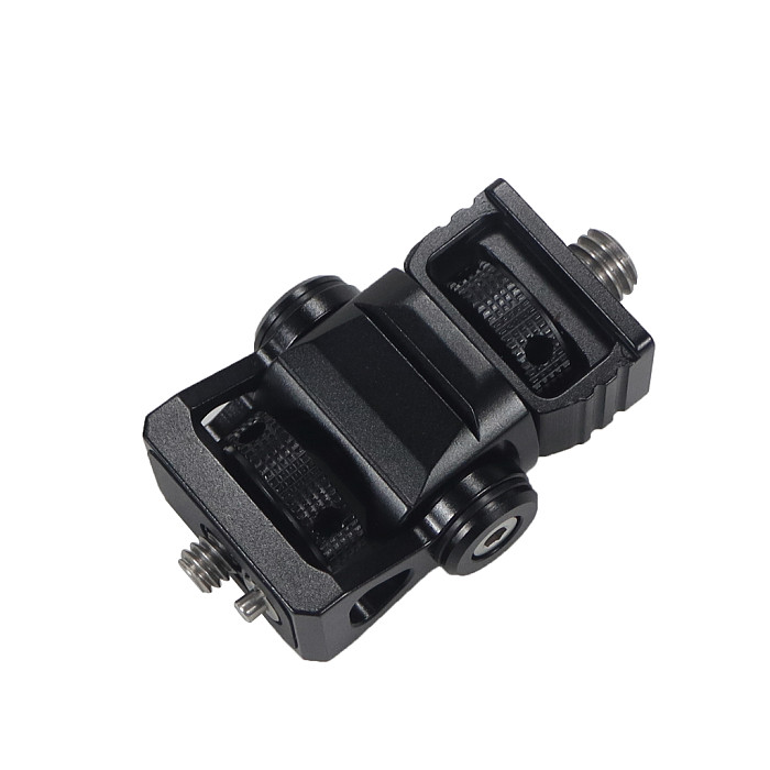 For GoPro13 CNC Damping Adjustment 1/4 Thread to 1/4 Thread Universal Gimbal Suitable for Mirrorless SLR Cameras Suitable for Small Cameras Rabbit Cage Photography Accessories
