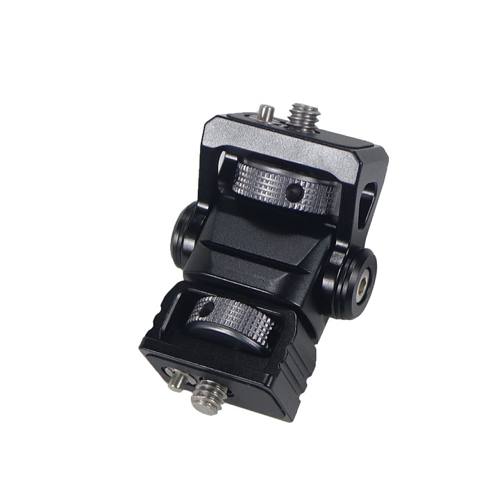 For GoPro13 CNC Damping Adjustment 1/4 Thread to 1/4 Thread Universal Gimbal Suitable for Mirrorless SLR Cameras Suitable for Small Cameras Rabbit Cage Photography Accessories