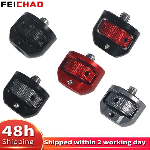 Camera Conversion Screw 1/4  Male to Female Adapter 360 Adjustable for DJI Pocket2 POCKET4 Insta360 ONE X2 Tripod Flash Light Magic Arm