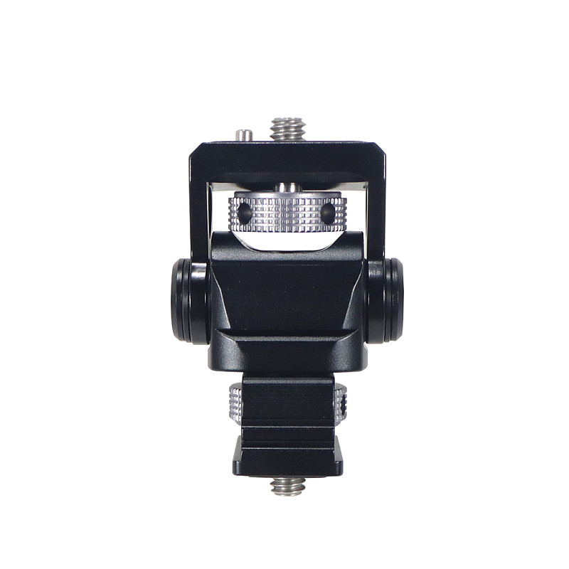 For GoPro13 CNC Damping Adjustment 1/4 Thread to 1/4 Thread Universal Gimbal Suitable for Mirrorless SLR Cameras Suitable for Small Cameras Rabbit Cage Photography Accessories