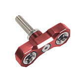 BGNING Adjustable Angle Handle Aluminum Alloy Knob Iron Nickel-plated Screw M5*17MM With 3/8 to 1/4 Expansion Hole