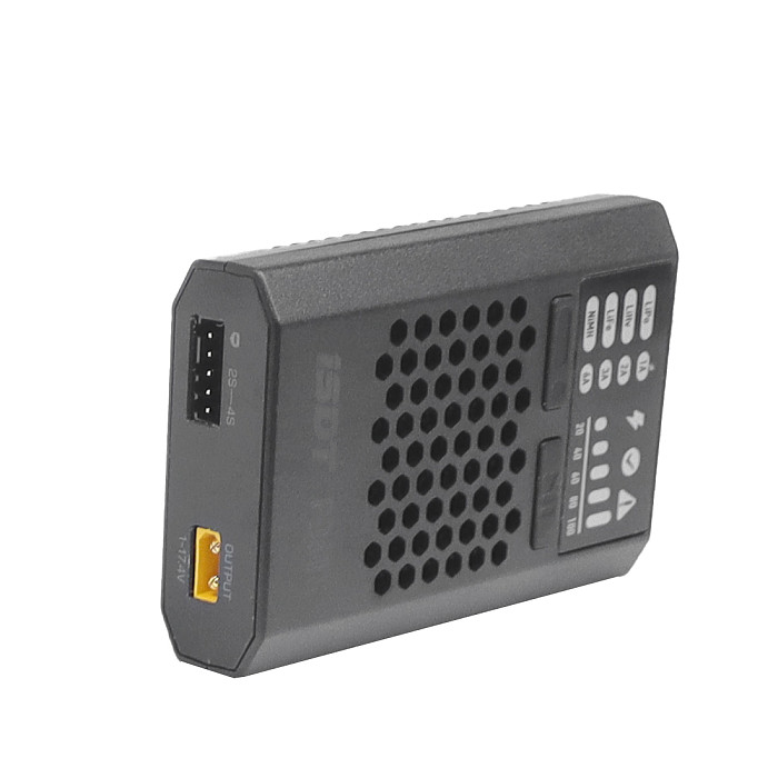 ISDT PD60S 60W Lipo Battery Balance Charger Type-C XT30 Input For Lipo LiHV LiFe NIMH/Cd Battery For RC Car Racing Drone