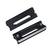 Quick Release Safety Rail 54mm/42mm NATO Rail with 1/4  3/8''Mounting Screws for DSLR Camera Cage Rig Photo Studio Accessories