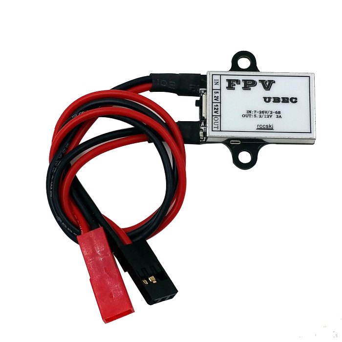 FPV UBEC BEC 3A 5V/12V Ultralight Step Down Power Supply Module for Brushless Gimbal RC Fixed-Wing Quadcopter FPV Drones