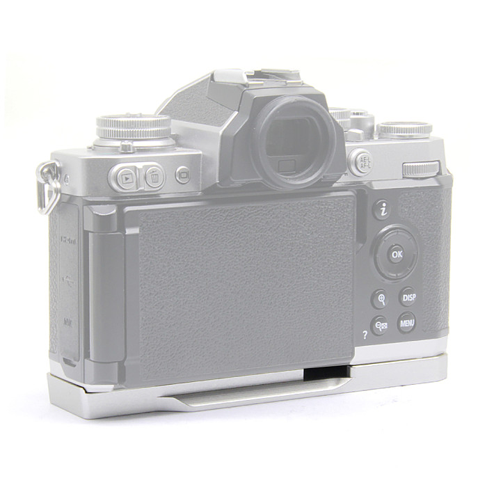 For Nikon ZFC Wooden Handle L Plate Nikon Zfc Micro-single Quick-Install Vertical Plate Metal Base Expansion Accessories
