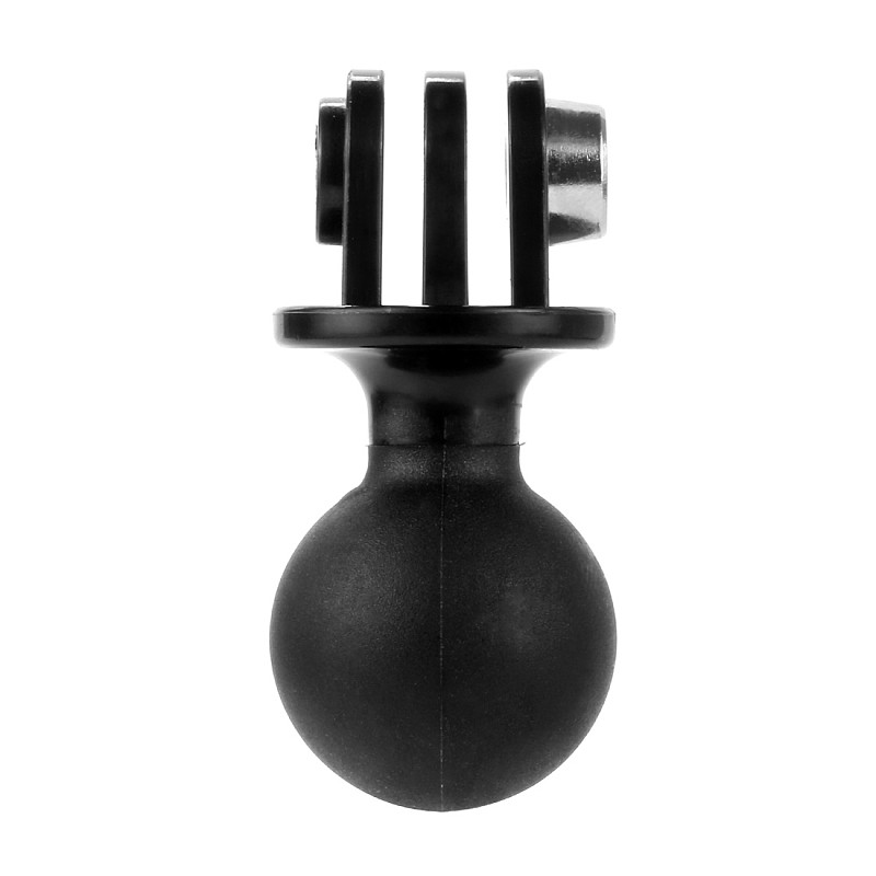 BGNing RAM Mount Tripod Ball Head Adapter For GoPro MAX 9 8 7 6 Action Camera Mount Adapter 1inch Ball Spin Head Bracket Holder