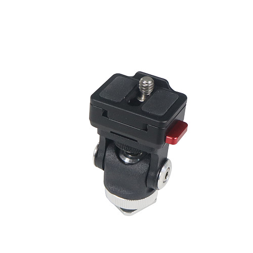 BGNing Monitor Ball Head Vlog Live DSLR Mobile Holder Microphone Flash Bracket Fill Light Stand Mount for Zhiyun Weebills Gimbal