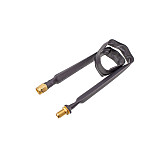 RP-SMA Male To RP-SMA Female Flat Coaxial Extension Pigtail 25cm/30cm/40cm for 802.11ac 802.11n 802.11g 802.11b WiFi Standard