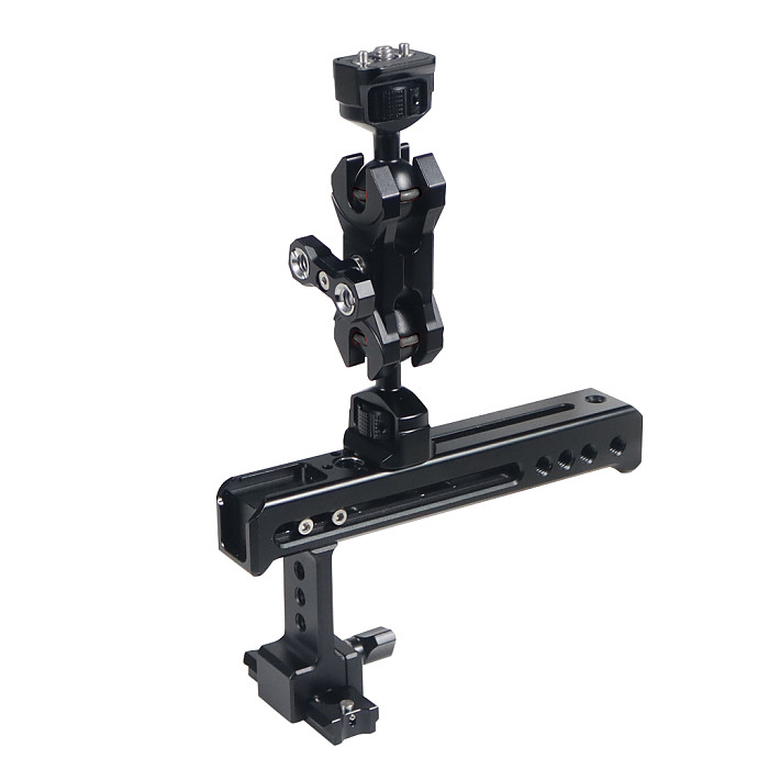 Universal Handle Magic Arm Kit Upgrade Elastic Double Head Alai Positioning 1/4 Turn 3/8  For SLR Micro  Protection Frame For Monitors  Astro Boy Ninja Fuweide F5Pro Sony A7C Fuji XT4  Camera