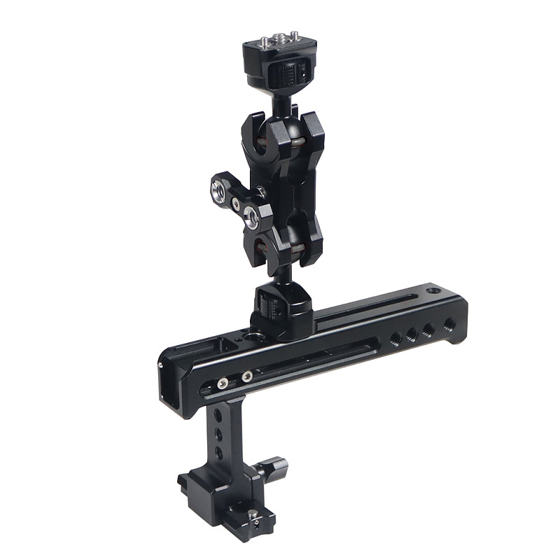 Universal Handle Magic Arm Kit Upgrade Elastic Double Head Alai Positioning 1/4 Turn 3/8  For SLR Micro  Protection Frame For Monitors  Astro Boy Ninja Fuweide F5Pro Sony A7C Fuji XT4  Camera