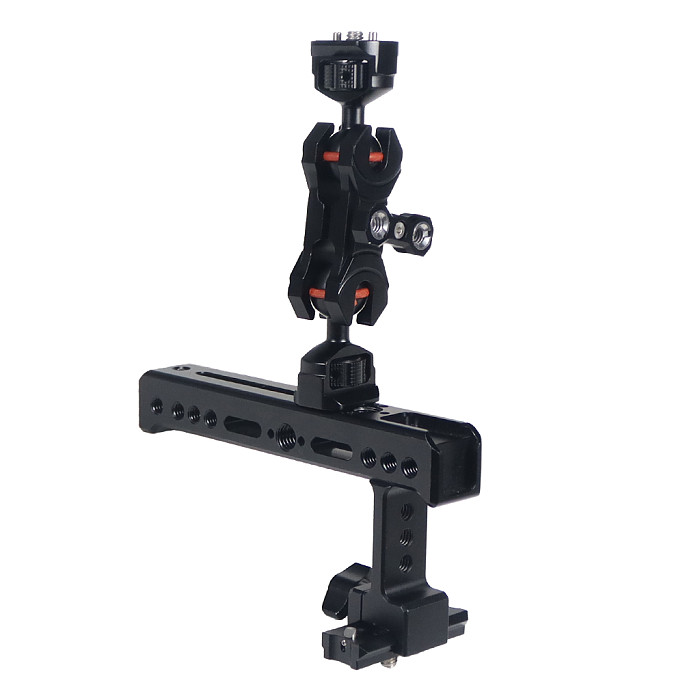 Universal Handle Magic Arm Kit Upgrade Elastic Double Head Alai Positioning 1/4 Turn 3/8  For SLR Micro  Protection Frame For Monitors  Astro Boy Ninja Fuweide F5Pro Sony A7C Fuji XT4  Camera