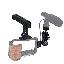Universal Handle Magic Arm Kit Upgrade Elastic Double Head Alai Positioning 1/4 Turn 3/8  For SLR Micro  Protection Frame For Monitors  Astro Boy Ninja Fuweide F5Pro Sony A7C Fuji XT4  Camera