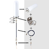 4G 700-5000MHz External Outdoor Antenna 9dbi Gain with N K Female Connector for 5G Industrial Router Micro Base Station Antenna