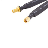 RP-SMA Male To RP-SMA Female Flat Coaxial Extension Pigtail 25cm/30cm/40cm for 802.11ac 802.11n 802.11g 802.11b WiFi Standard