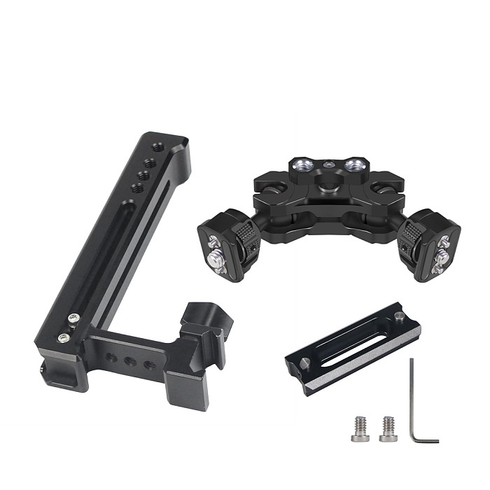 Universal Handle Magic Arm Kit Upgrade Elastic Double Head Alai Positioning 1/4 Turn 3/8  For SLR Micro  Protection Frame For Monitors  Astro Boy Ninja Fuweide F5Pro Sony A7C Fuji XT4  Camera