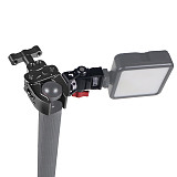 Crab Clamp SLR Camera Powerful Clip  Handle Adjustable  Gimbal Monitor Bracket For With 1/4 Threaded Hole Camera  Sony A7R3/ DJI Ronin RS 2