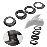 QWINOUT 4Pcs Road Bike Bicycle Stem Handlebar Spacer Set For 1-1/8(28.6mm) Fork Integrated Handlebar Headset Washer Accessories