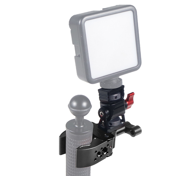 Crab Clamp SLR Camera Powerful Clip  Handle Adjustable  Gimbal Monitor Bracket For With 1/4 Threaded Hole Camera  Sony A7R3/ DJI Ronin RS 2