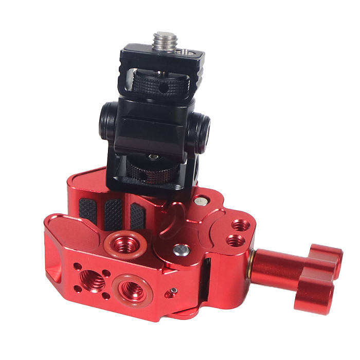 For GoPro13 Upgraded Anti-slip And Anti-loosening Tactical  Head Multi-Functional Crab Claw For 1/4 or 3/8 Threaded Holes Cameras