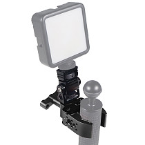 Crab Clamp SLR Camera Gimbal Strong Clip 1/4 Snail  Monitor Bracket For Cameras With 1/4 Threaded Holes