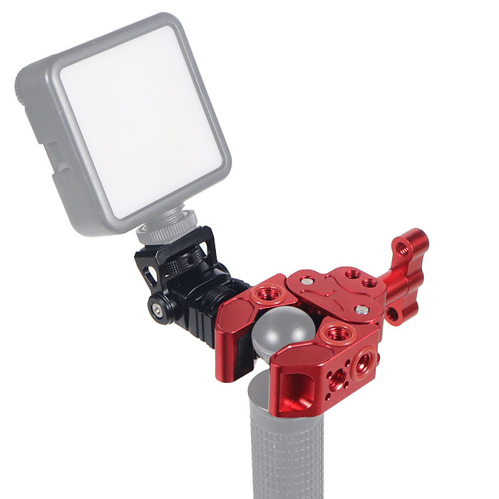 For GoPro13 Upgraded Anti-slip And Anti-loosening Tactical  Head Multi-Functional Crab Claw For 1/4 or 3/8 Threaded Holes Cameras
