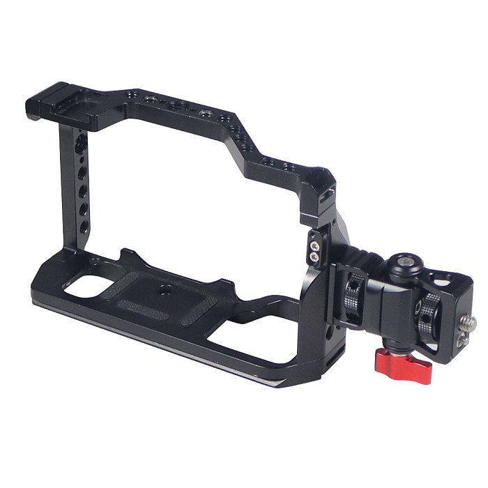 All-inclusive Expansion Cage With T-shaped Multi-purpose Hexagon Wrench Adjustment Monitor Bracket For Sony A7R3/A7C DJI