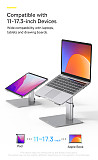 Baseus Laptop Stand Adjustable Non-slip Desktop Laptop Holder Aluminum Alloy Notebook Stand For Laptop Macbook Tablet