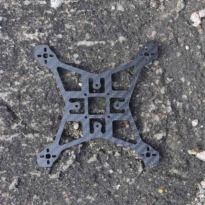 x3 V2 Crossover 3inch Quadcopter Drone Rack Plate for DIY RC Racing Drone Accessories