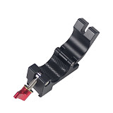 25-27mm Rod Clamp Monitor Mount Bracket 1/4 3/8 Thread Cold Shoe Adapter for DJI Ronin M Zhiyun Gimbal Stabilizer
