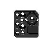 Extension Mounting Plate with 1/4 3/8 Screw Hole Arri Cold Shoe Mount for DJI Ronin SC S Handheld Gimbal Stabilizer Monitor Holder