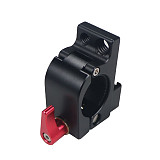 25-27mm Rod Clamp Monitor Mount Bracket 1/4 3/8 Thread Cold Shoe Adapter for DJI Ronin M Zhiyun Gimbal Stabilizer