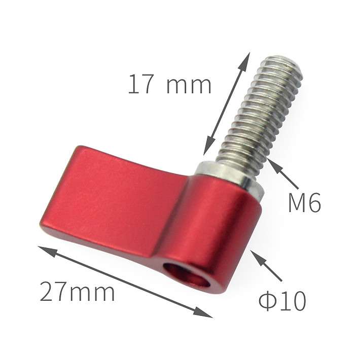 2PCS M6 Adjustable Screws For Photographic Equipment Camera