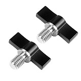 2Pcs T-Type 3/8 inch 14mm Wrench Screw  For Sports SLR Camera Photographic Equipment